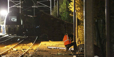 Mindestens zwei Tote bei Zugunglück