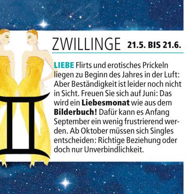 Ihr Jahres-Horoskop 2011