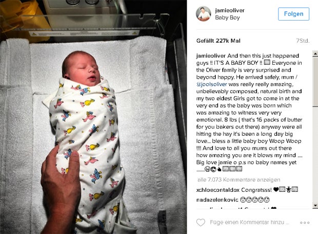 Jamie Oliver: 5. Baby