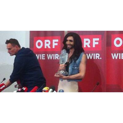 So jubelnd wurde Conchita Wurst empfangen