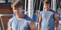 Patrick Schwarzenegger am Set von "Midnight Sun"