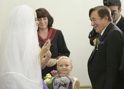 Richard Lugner sagt 'Ja' zu seiner Spatzi