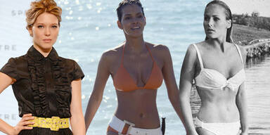 Ursula Andress, Halle Berry, Lea Seydoux