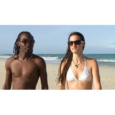 Schöner fremder Mann