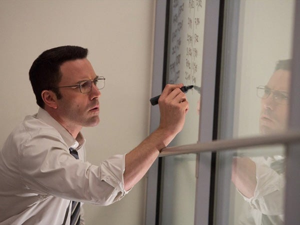 Ben Affleck rechnet vor.