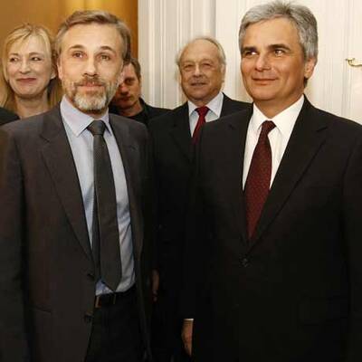 Oscar-Party beim Kanzler