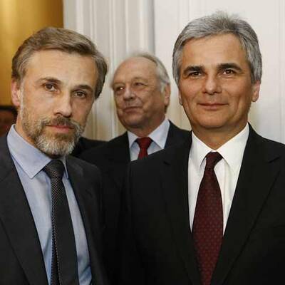 Oscar-Party beim Kanzler