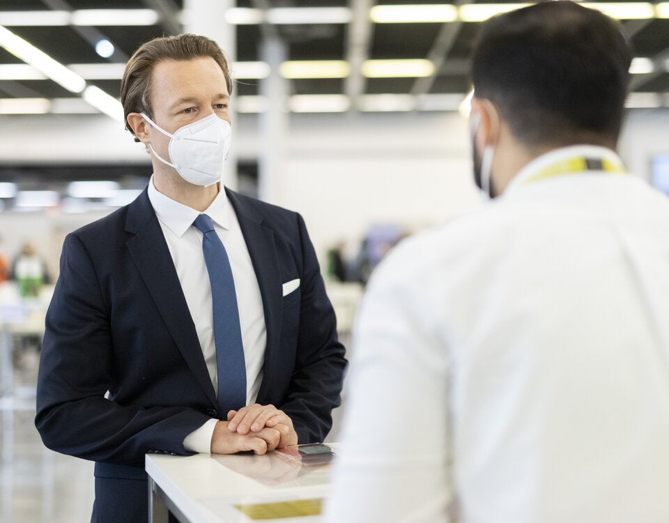 Finanzminister Gernot Blümel