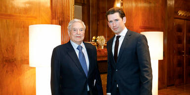 FP&Ouml;-Fans mit Hass-Postings nach Kurz-Soros-Treffen