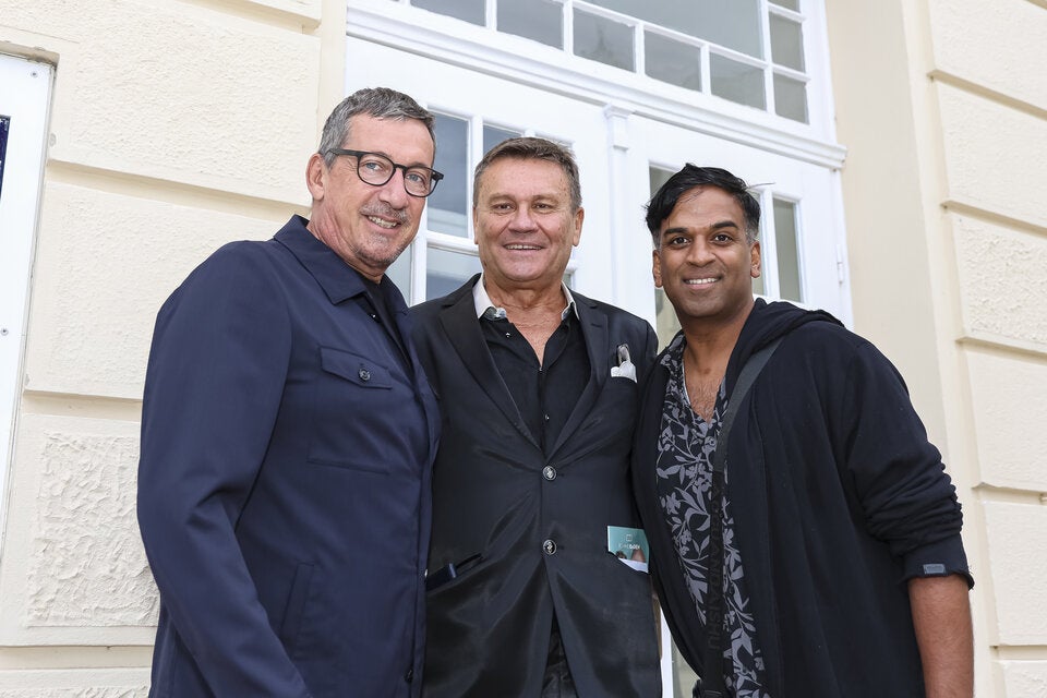 Viktor Gernot, Michael Lakner und Ramesh Nair