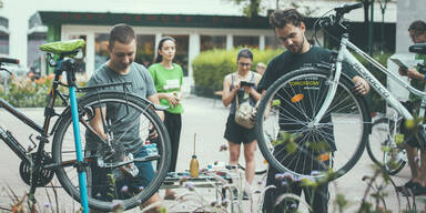 Kostenlose Fahrrad-Checks in allen 23 Bezirken