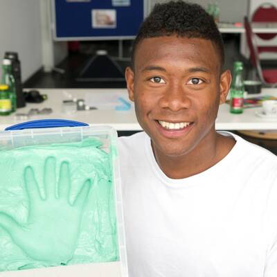 David Alaba wird zur Wachsfigur