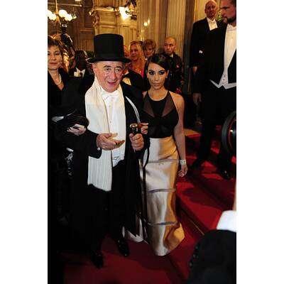 Kim Kardashian am Opernball