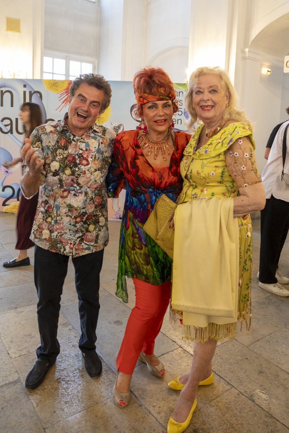 Tamara Trojani und Birgit Sarata waren unter den Gästen