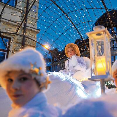 Christkind in Innsbruck eingezogen