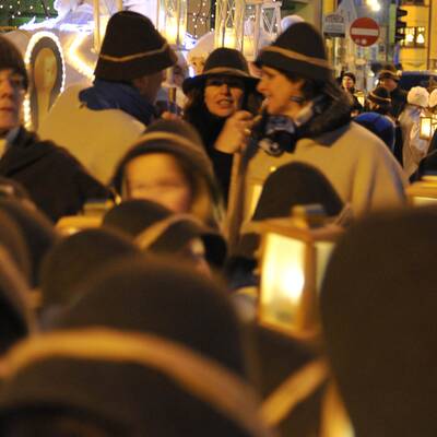 Christkind in Innsbruck eingezogen