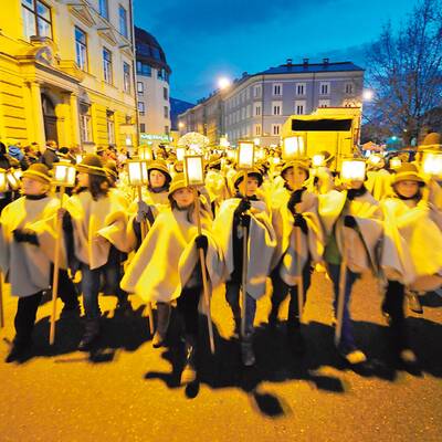 Christkind in Innsbruck eingezogen