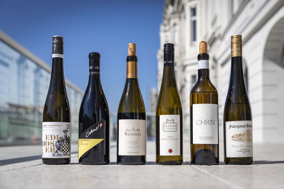 Zusätzlich zum Wiener Gemischten Satz sollen künftig die fünf Rebsorten -  Grüner Veltliner, Riesling, Weißburgunder, Chardonnay und Pinot Noir – im neuen Wiener DAC-System aufscheinen.