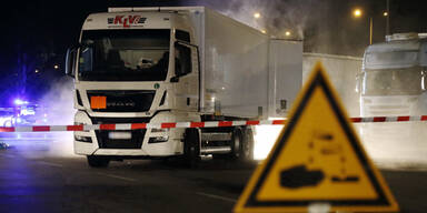 Salzsäure Lkw Wiener Neudorf 