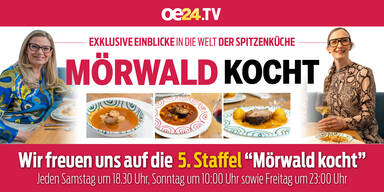 "M&ouml;rwald kocht" auf oe24.TV