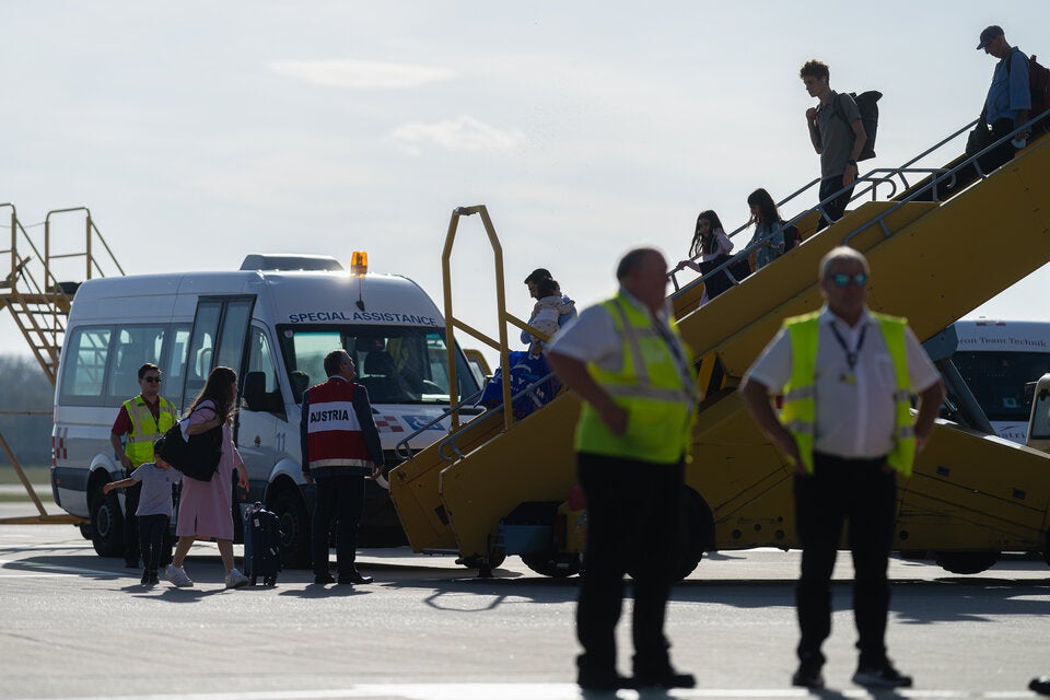 Evakuierungsflug aus Tel Aviv in Wien gelandet