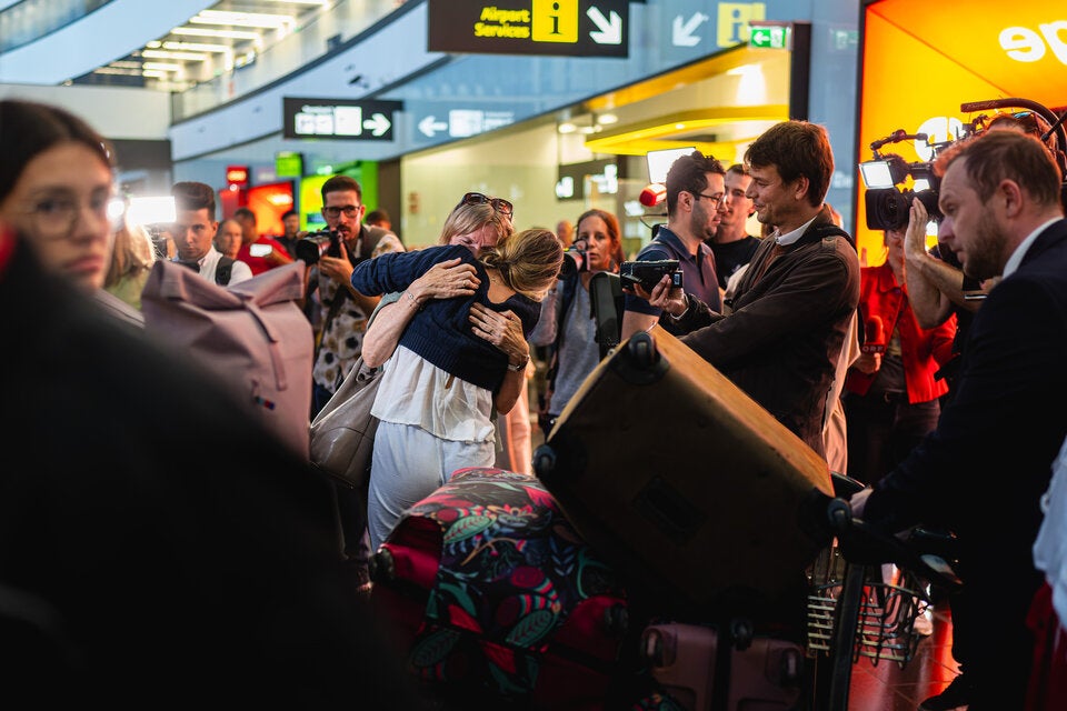 Evakuierungsflug aus Tel Aviv in Wien gelandet