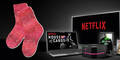 Netflix verkauft Socken, die Film stoppen, wenn man einschläft
