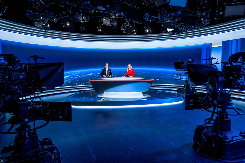 ORF neues Studio Zib