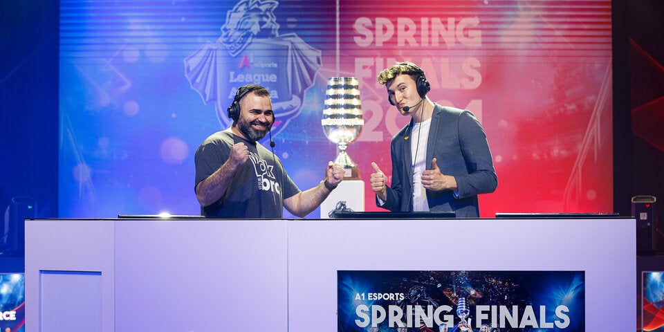 Sieger bei den A1 eSports Spring Finals
