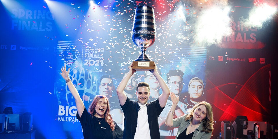 Sieger der A1 eSports Spring Finals