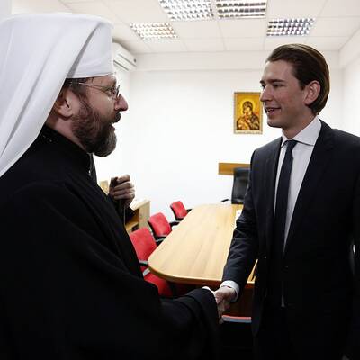 Außenminister Sebastian Kurz will Ukraine Hilfe anbieten