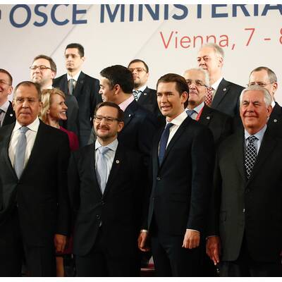 OSZE-Ministerrat in der Wiener Hofburg