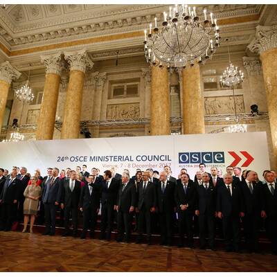 OSZE-Ministerrat in der Wiener Hofburg