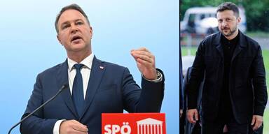 Selenskyj-Besuch: Babler will Wien als Verhandlungsort anbieten