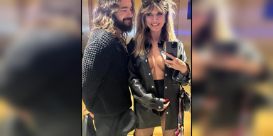 Heidi Klum bei der Formel 1 in Las Vegas