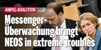 Messenger-Überwachung bringt NEOS in extreme Troubles