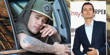 Orlando Bloom, Justin Bieber