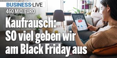 Österreicher im Kaufrausch: So viel geben wir am Black Friday aus