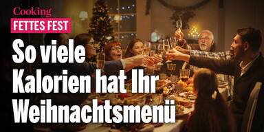 So viele Kalorien hat Ihr Weihnachtsmenü