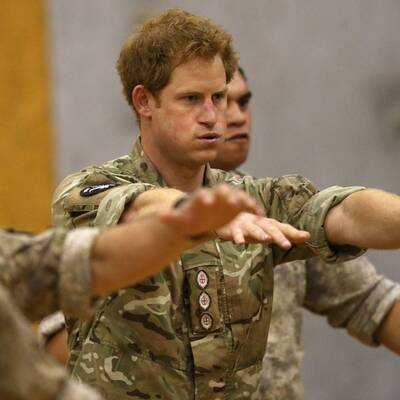Prinz Harry lernt in Neuseeland Maori-Tanz