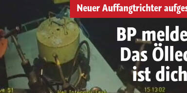 BP meldet erstmals Öl-Stopp