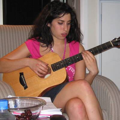 Amy Winehouse hinter den Kulissen