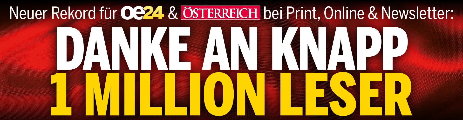 oe24 1 Million Leser MT