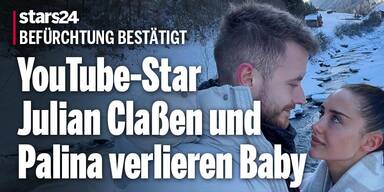 YouTube-Star Julian Claßen und seine Palina verlieren Baby