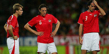 Österreich Team traurig