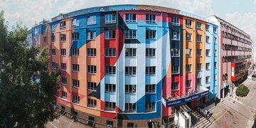 a&o Wien Hauptbahnhof Frühstückssaal