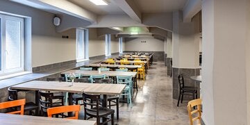 a&o Wien Hauptbahnhof Frühstückssaal