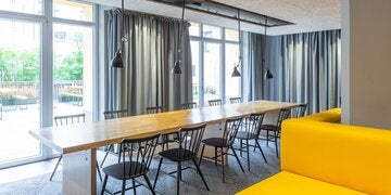 a&o Wien Hauptbahnhof Frühstückssaal