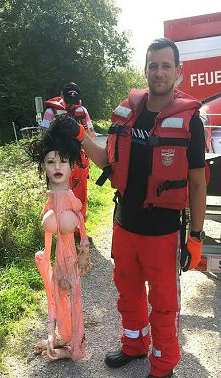'Wasserleiche' in der Steyr war Sex-Puppe