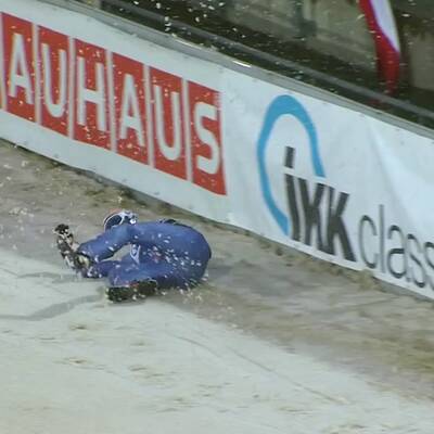 Die Bilder zum Sturz von Andreas Kofler